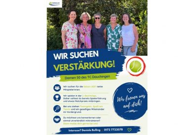 Verstärkung gesucht!